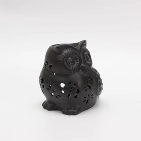 Black Owl Wax Warmer / Oil Burner