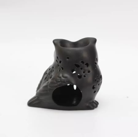 Black Owl Wax Warmer / Oil Burner