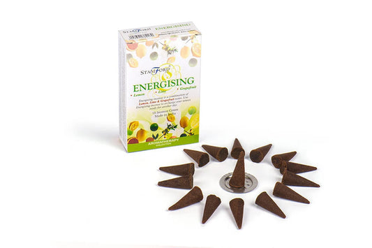 Energizing (Lemon, Lime and Grapefruit) | Stamford Incense Cones