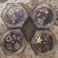 ARTEMISA (Witches Brew) Soy Candle with Amethyst Stones and Charm | Small Hex Jar